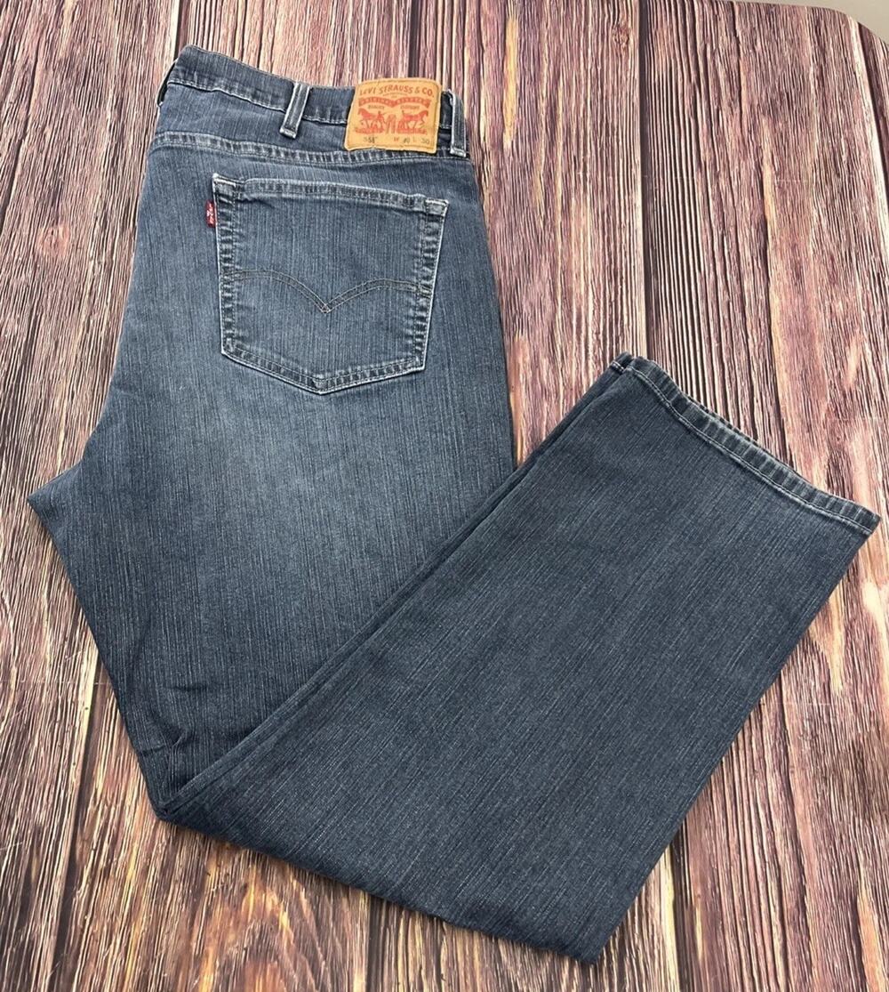 Levi's 559 Relaxed Straight Fit Jeans Men's Size 40x30 (Actual 42x30)
